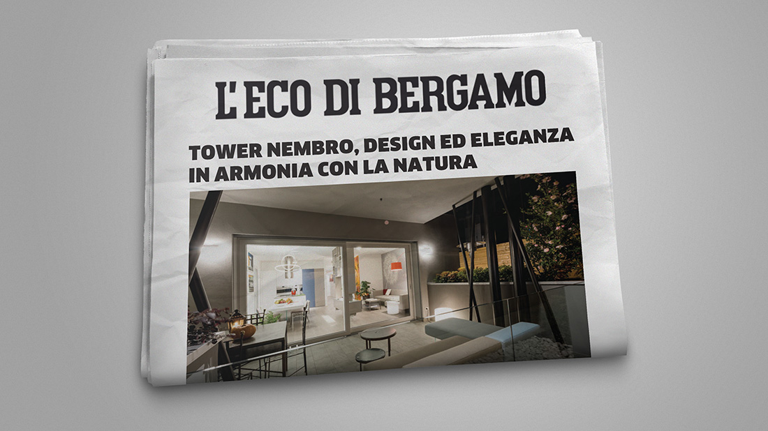 Tower Nembro, Design ed eleganza in armonia con la natura