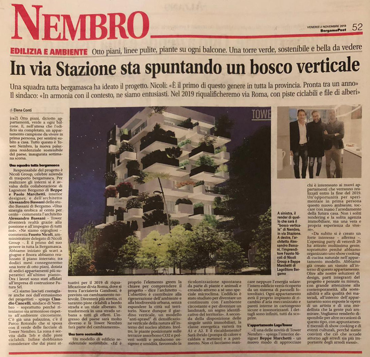 Bergamo Post - 2 Novembre 2018