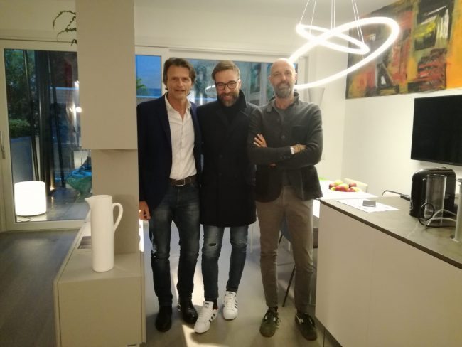 Alessandro Bassani, Fausto Nicoli e Beppe Marchetti